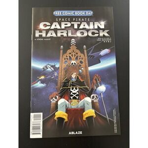 Ablaze Space Pirate Captain Harlock Comic Book FCBD